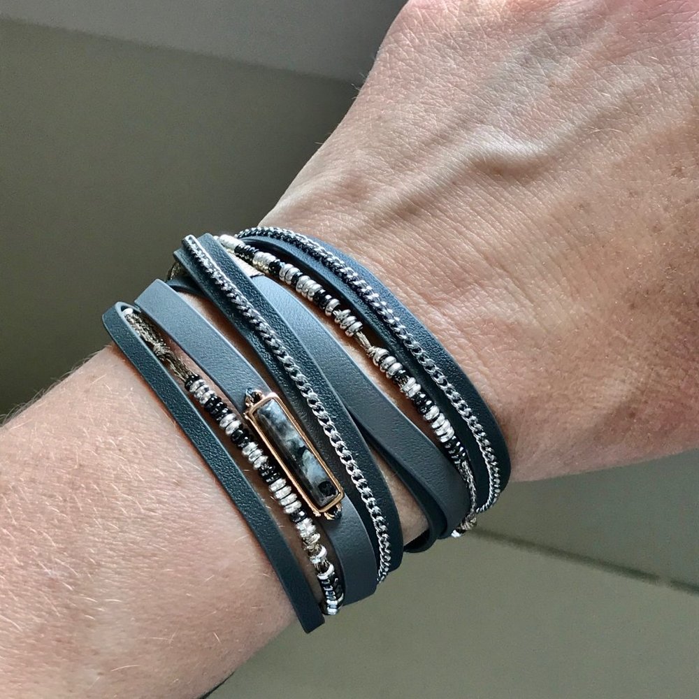 Alex and Ani double wrap bracelet